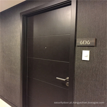 Lacas de madeira da porta de madeira Vanish Fire Door Classificado Ul Porta à prova de fogo listada